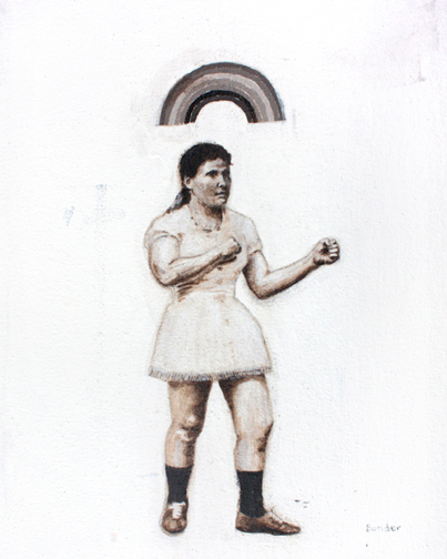 Artist: Alain Bonder Painting: Hattie Stewart